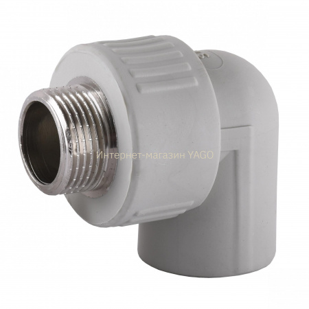 Кутник 90 зовнішня різьба Vsplast PPR ф25х3/4 ** 1010 в інтернет-магазині Yago