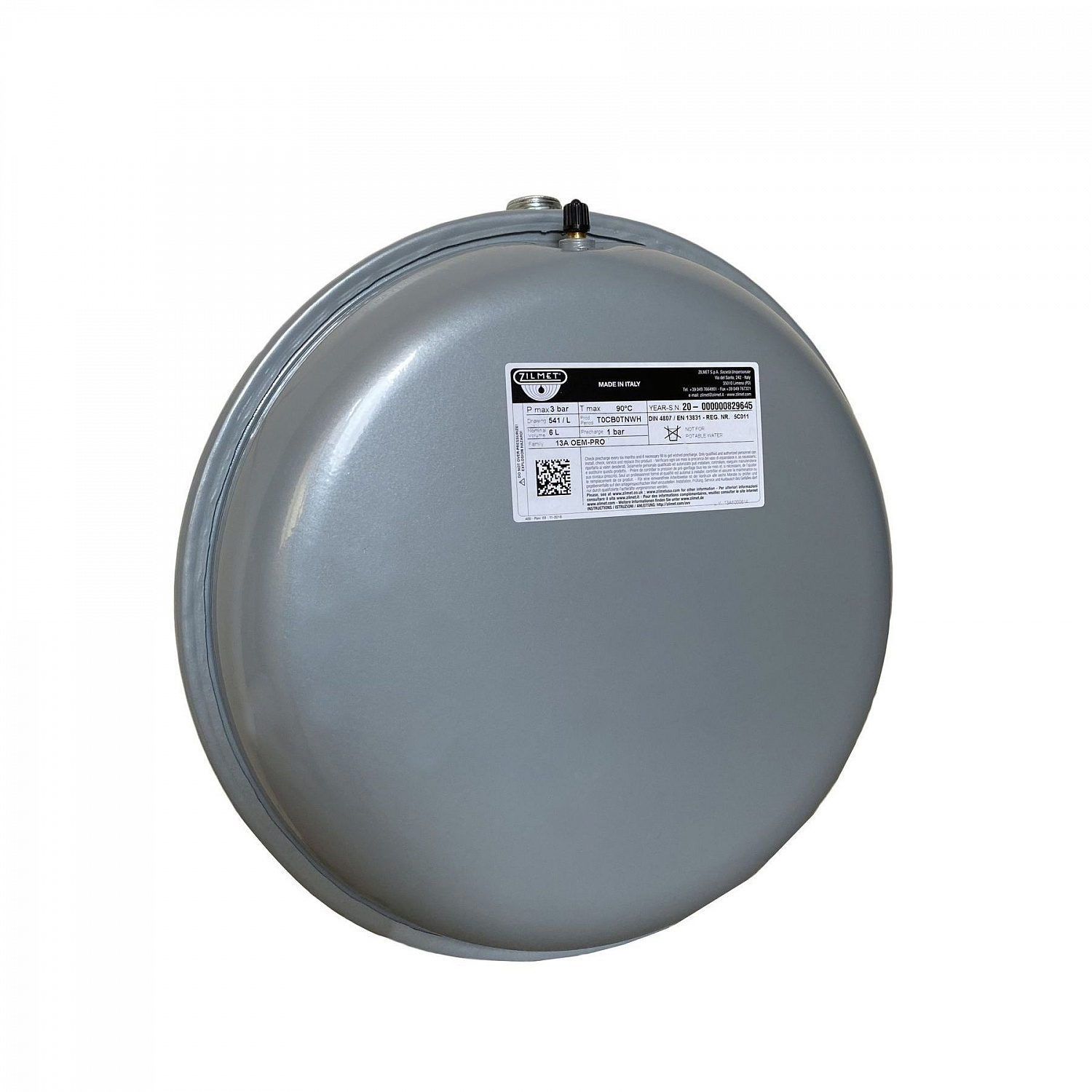 Бак Zilmet oem-pro для монтажу в котли Арт 541  6л. 3bar ( 13A6000614 ) в інтернет-магазині Yago