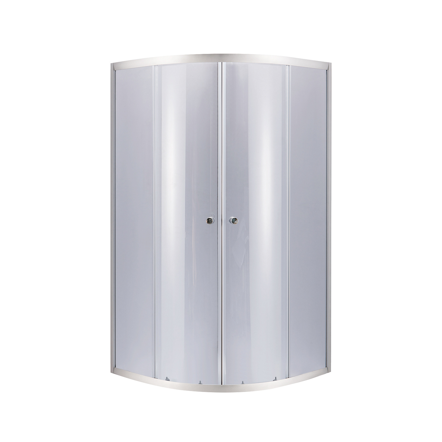 Душова кабіна Lidz Latwa SC80x80.SAT.LOW.GR, скло тон. 4 мм + Lidz Душовий піддон KAPIELKA ST80x80x15