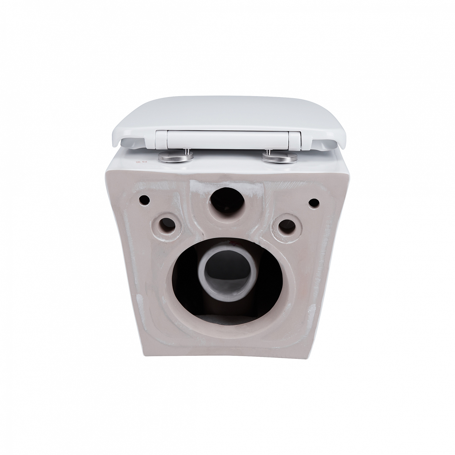 Унітаз підвісний Qtap Gemini безобідковий з сідінням Soft-close QT25332614EW