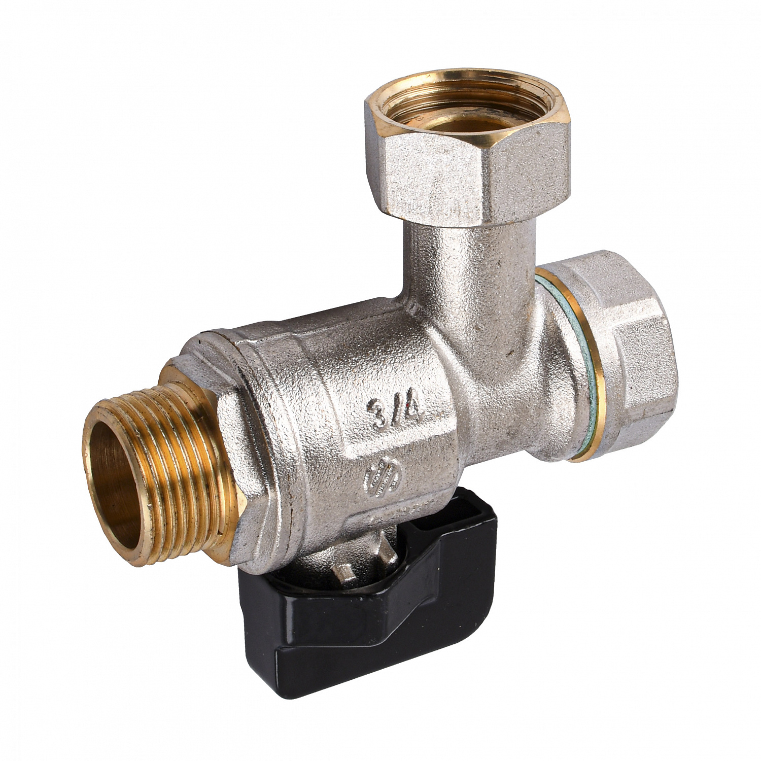 Кран кульовий котловий   3/4″  ARCO 150824 кутовий з накидною гайкою  with FILTER в інтернет-магазині Yago