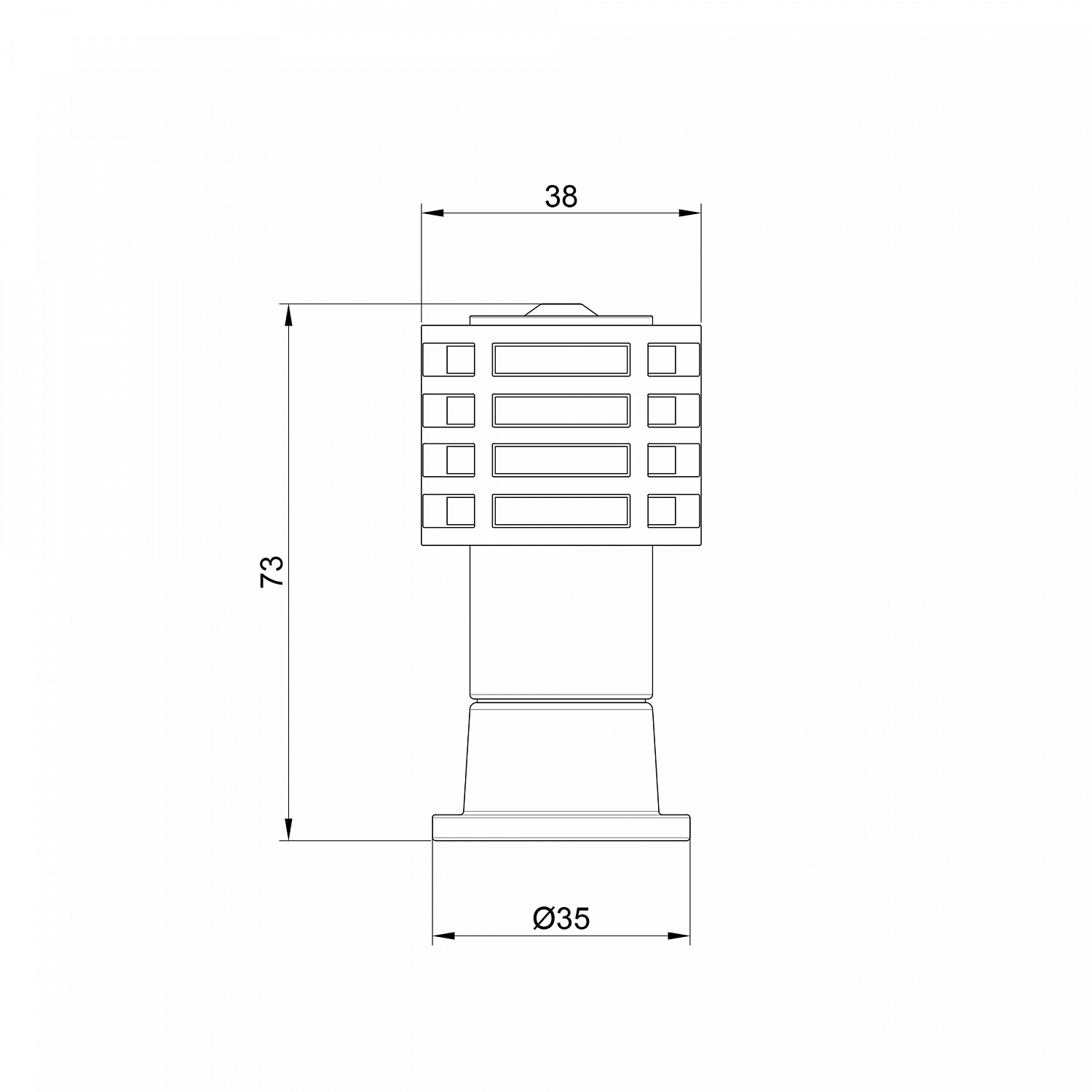 Кріплення для підвісного унітаза та біде Qtap Fix HT-02 QT066HT02W