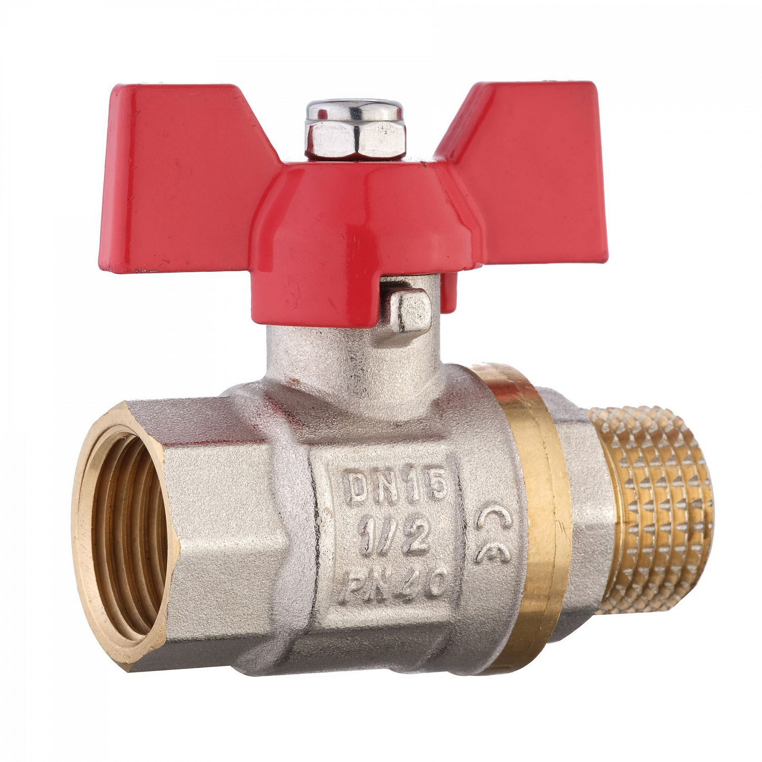 Кран кульовий прямий SOLOMON 1/2″ ЗВ КБ PN40 B1008 в інтернет-магазині Yago