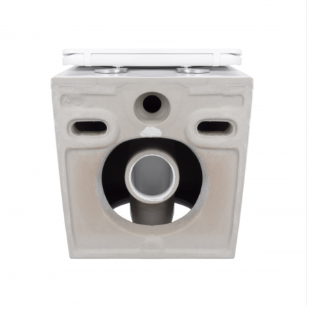 Унітаз підвісний Qtap Tern Ultra Quiet безобідковий з сидінням Soft-close WHITE QT17332303AW