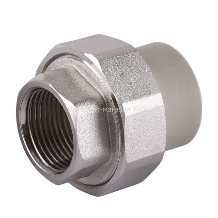 Муфта розбірна внутр.різьба (металева) PPR 50х1 1/2'' LIGHT  1017 в інтернет-магазині Yago