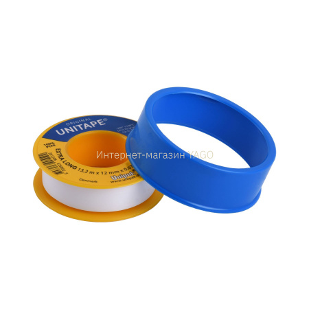 Фум стрічка тефлонова Unitape UNIPAK (13,2м х12мм х 0,075мм) в інтернет-магазині Yago