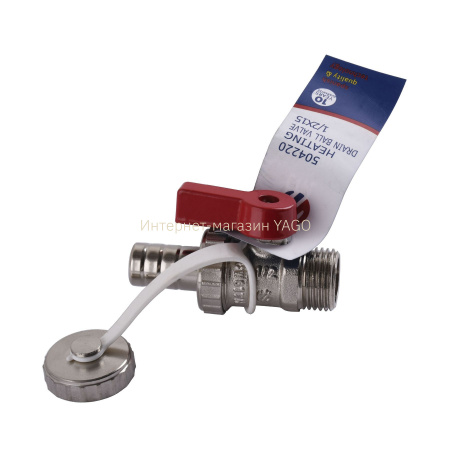 Кран зливу/підживлення  1/2″ з заглушкою 504220 ARCO SPAIN Red в інтернет-магазині Yago