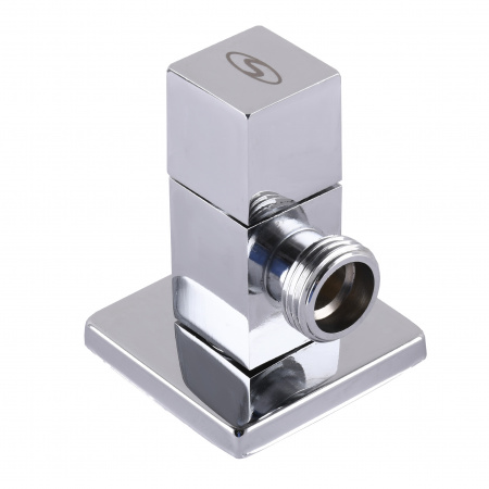 Кран напівобертовий кутовий SOLOMON 1/2″х3/4″ CUBE 7078 в інтернет-магазині Yago