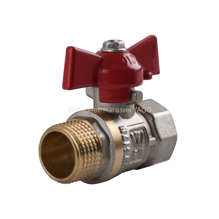 Кран кульовий прямий WATER VALVE 3/4″ ЗВ КБ NV-V Q002 в інтернет-магазині Yago
