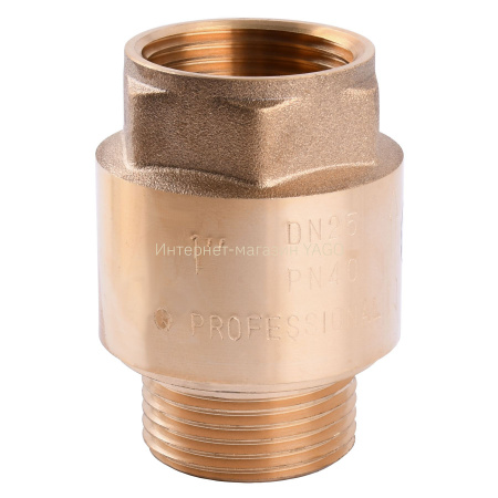 Клапан зворотнього ходу води Q PROFESSIONAL 1″ НВ QP100MF в інтернет-магазині Yago