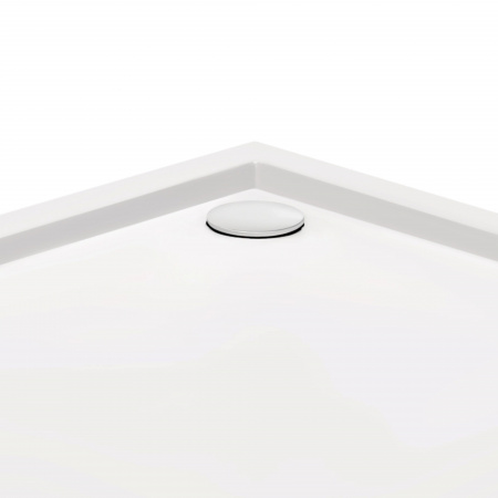 Набір Qtap душова кабіна Taurus CRM1011SC6 Clear 100х100 см + піддон Tern 301112