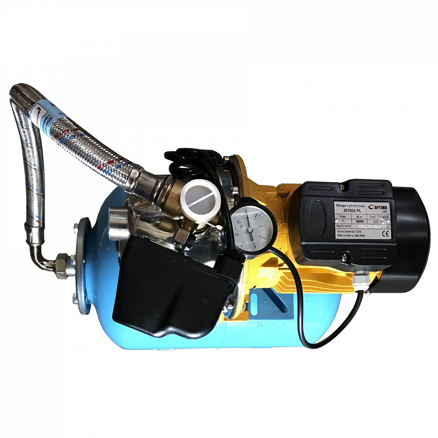 Насосна станція Optima JET 80S-PL-24 0,8кВт нержавійка на гребінці в інтернет-магазині Yago