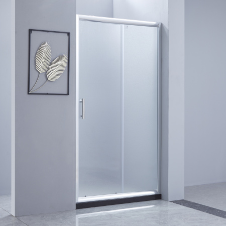 Душові двері в нішу Lidz Aria SD100x185.CRM.FR, скло Frost 5 мм