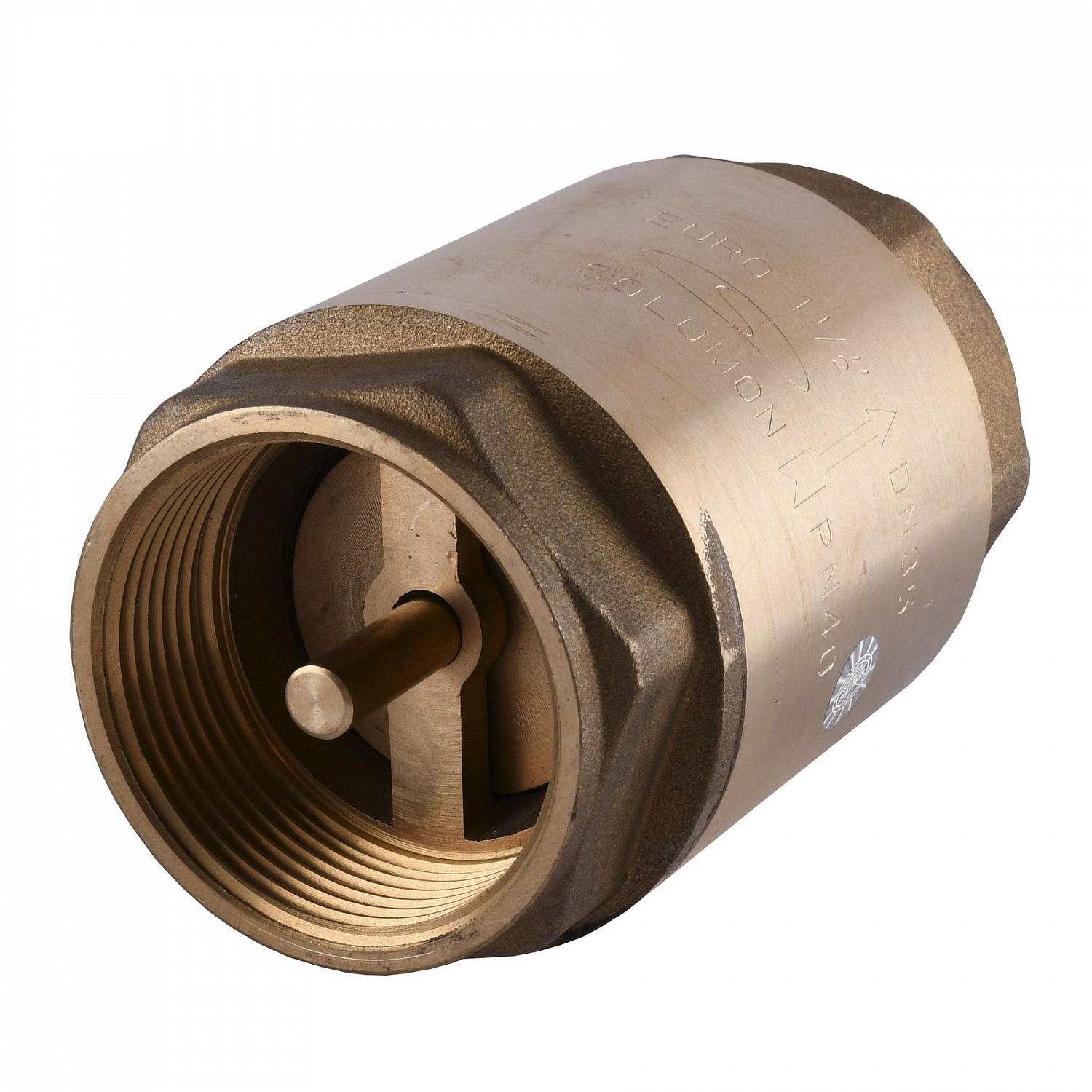 Клапан зворотного ходу води SOLOMON 1 1/4″ EUROPA 6026 лат. шток в інтернет-магазині Yago