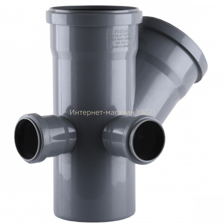 Хрестовина VSplast 2пл перех 110х110х45°+2(50х90°) (лівий та задній відвід) в інтернет-магазині Yago