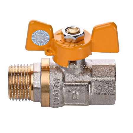 Кран кульовий прямий Q PROFESSIONAL 1/2″ ЗВ ЖБ PN40 QP152 в інтернет-магазині Yago