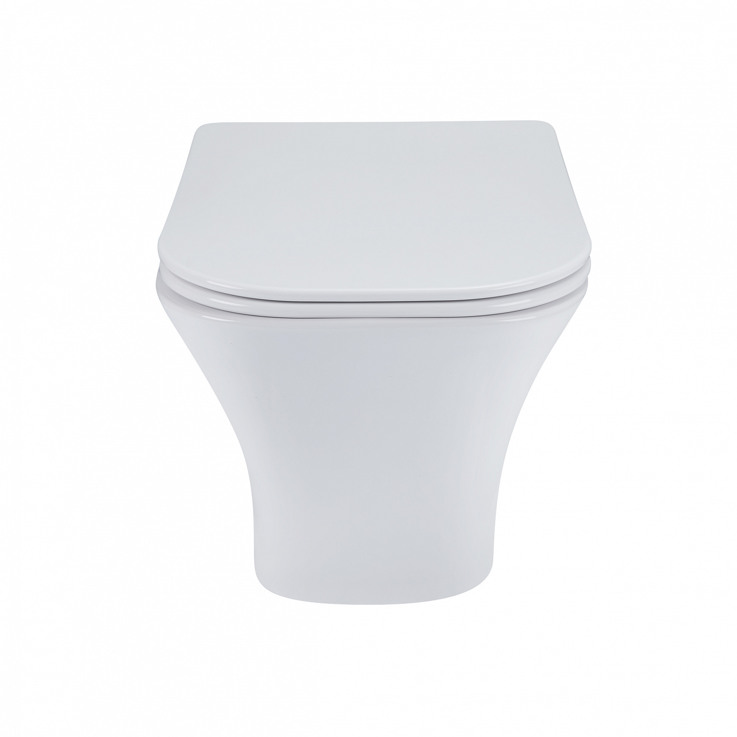 Унітаз підвісний Qtap Presto безобідковий з сідінням Soft-close QT24332615EW