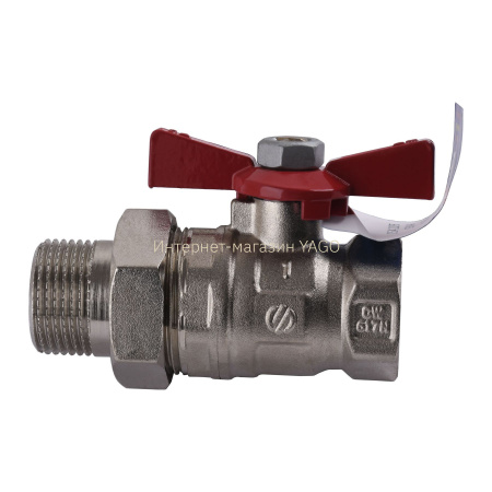 Кран кульовий  прямий з американкою ARCO 1″ SENA 154105 в інтернет-магазині Yago