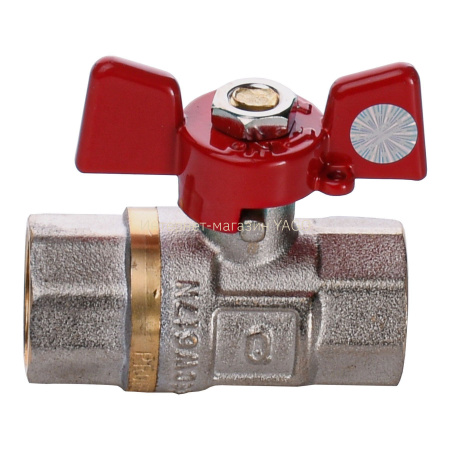 Кран кульовий прямий Q PROFESSIONAL  1/2″ ВВ КБ PN40 QP151 в інтернет-магазині Yago