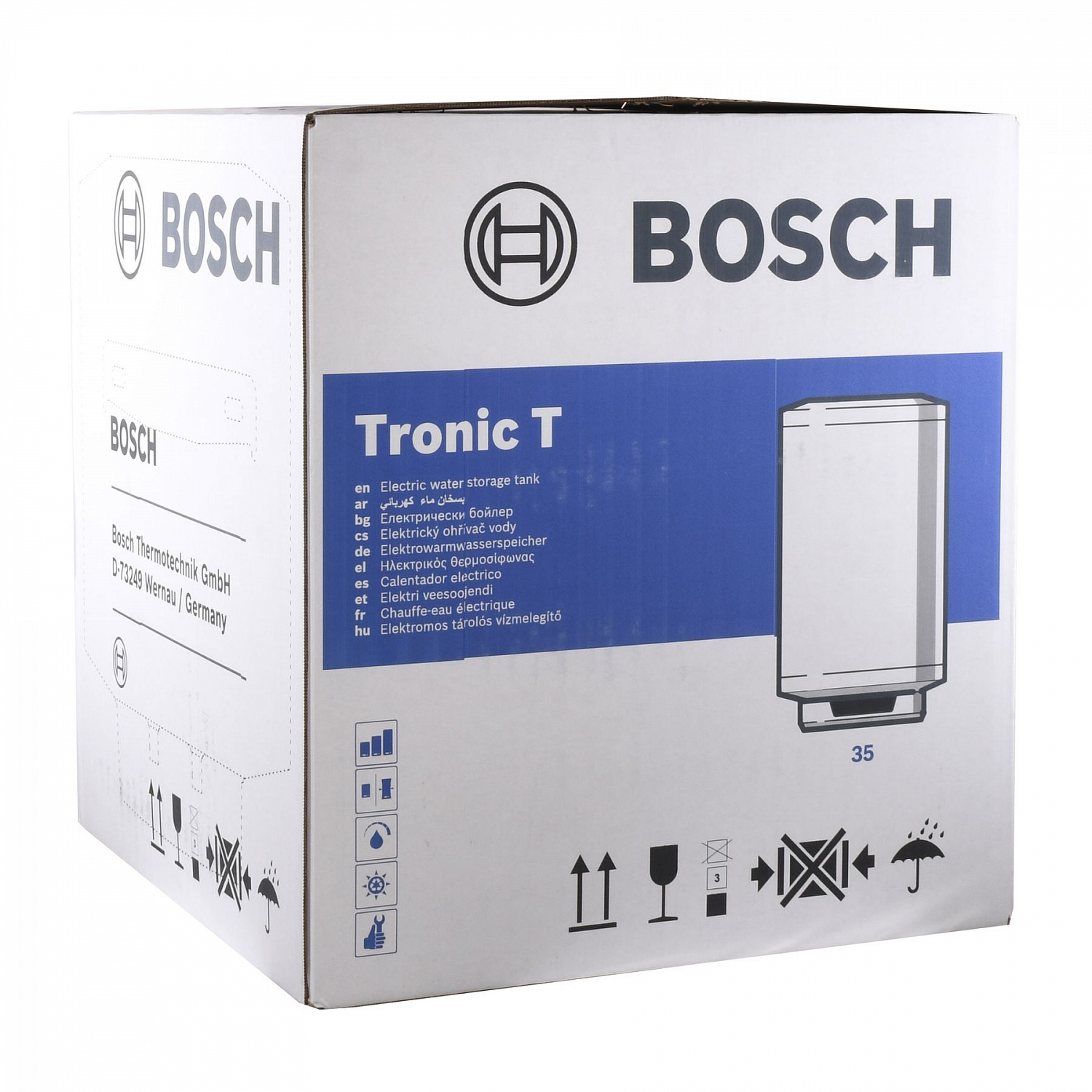 Водонагрівач Bosch Tronic 8000 T ES 035-5 1200W сухий ТЕН, електронне керування в інтернет-магазині Yago