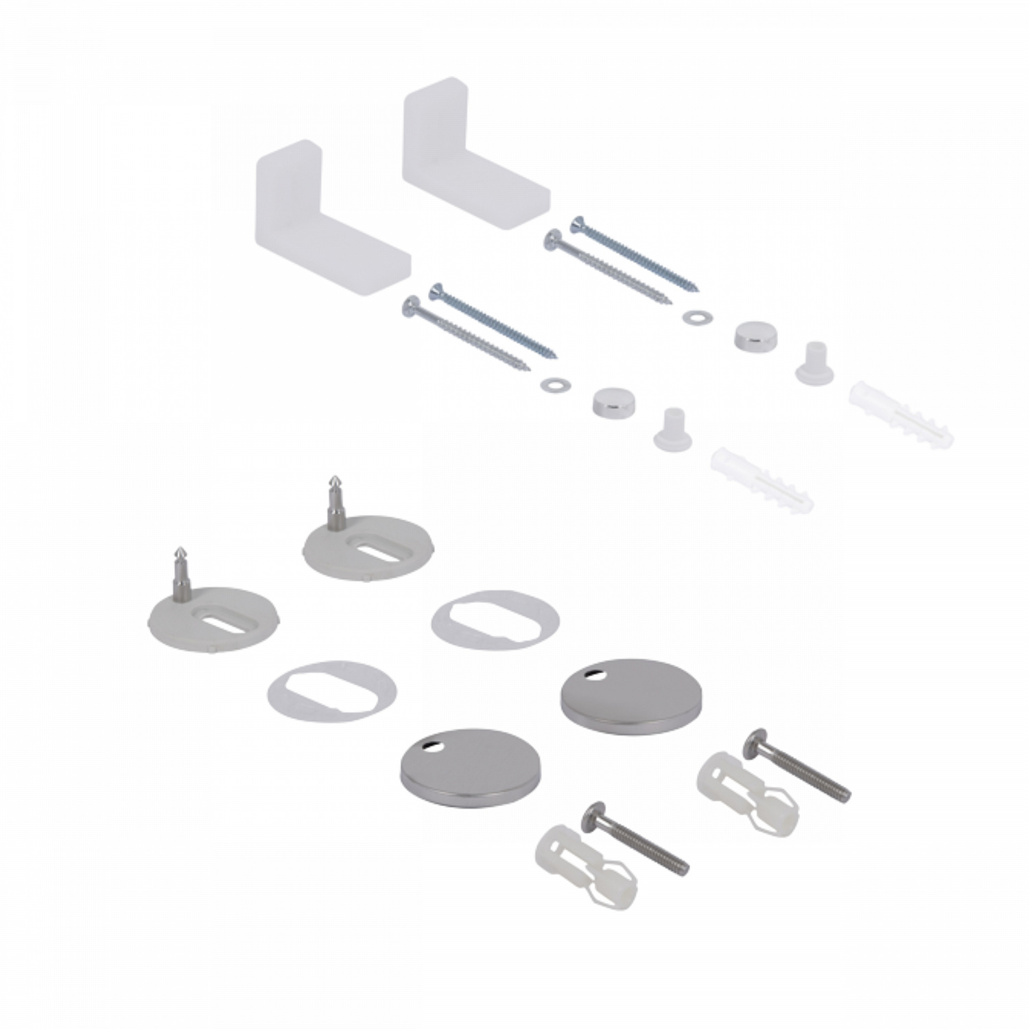 Унітаз-компакт Qtap Nando безобідковий з сидінням Soft-close QT12221222AW