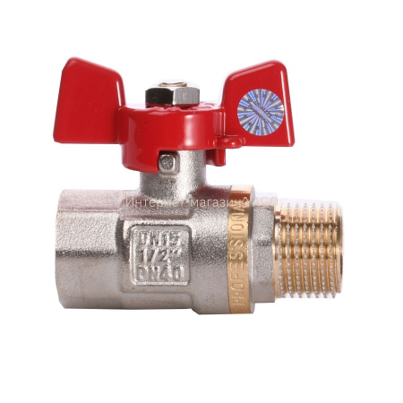 Кран кульовий прямий Q PROFESSIONAL    1/2″ ЗВ КБ PN40 QP152 в інтернет-магазині Yago