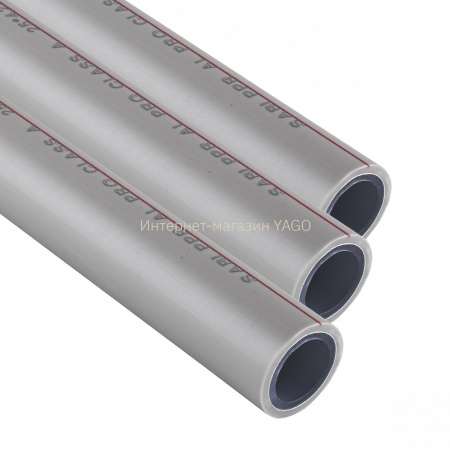 Труба Sabi PPR-AL-PIPE ф40 з  алюмінієвою фольгою в інтернет-магазині Yago