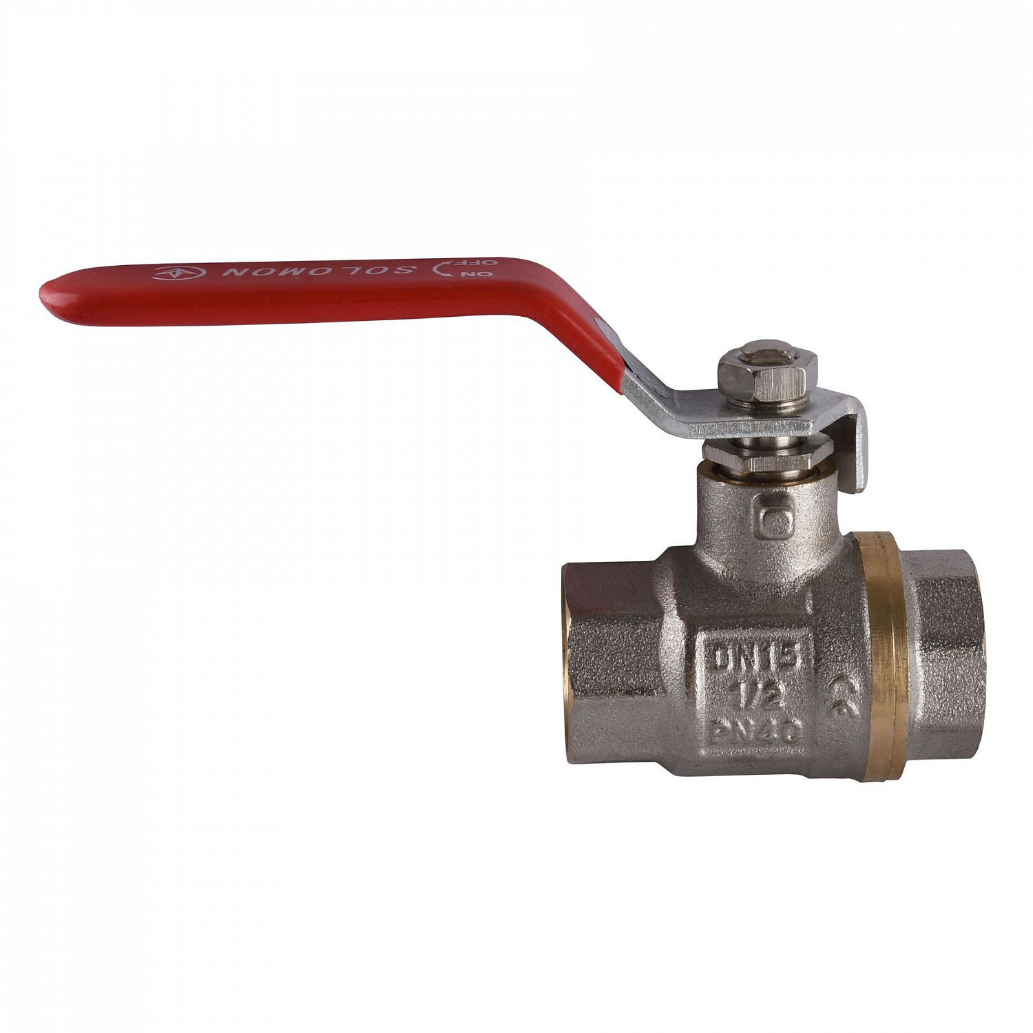 Кран кульовий прямий SOLOMON 1/2″ ВВ КР PN40 B1001 в інтернет-магазині Yago