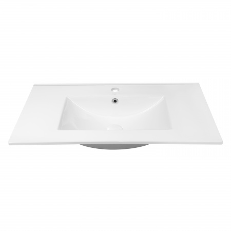 Комплект Qtap Tern 700х580х437 Matt black тумба підвісна + раковина урізна QT1772TPL7023070CMB