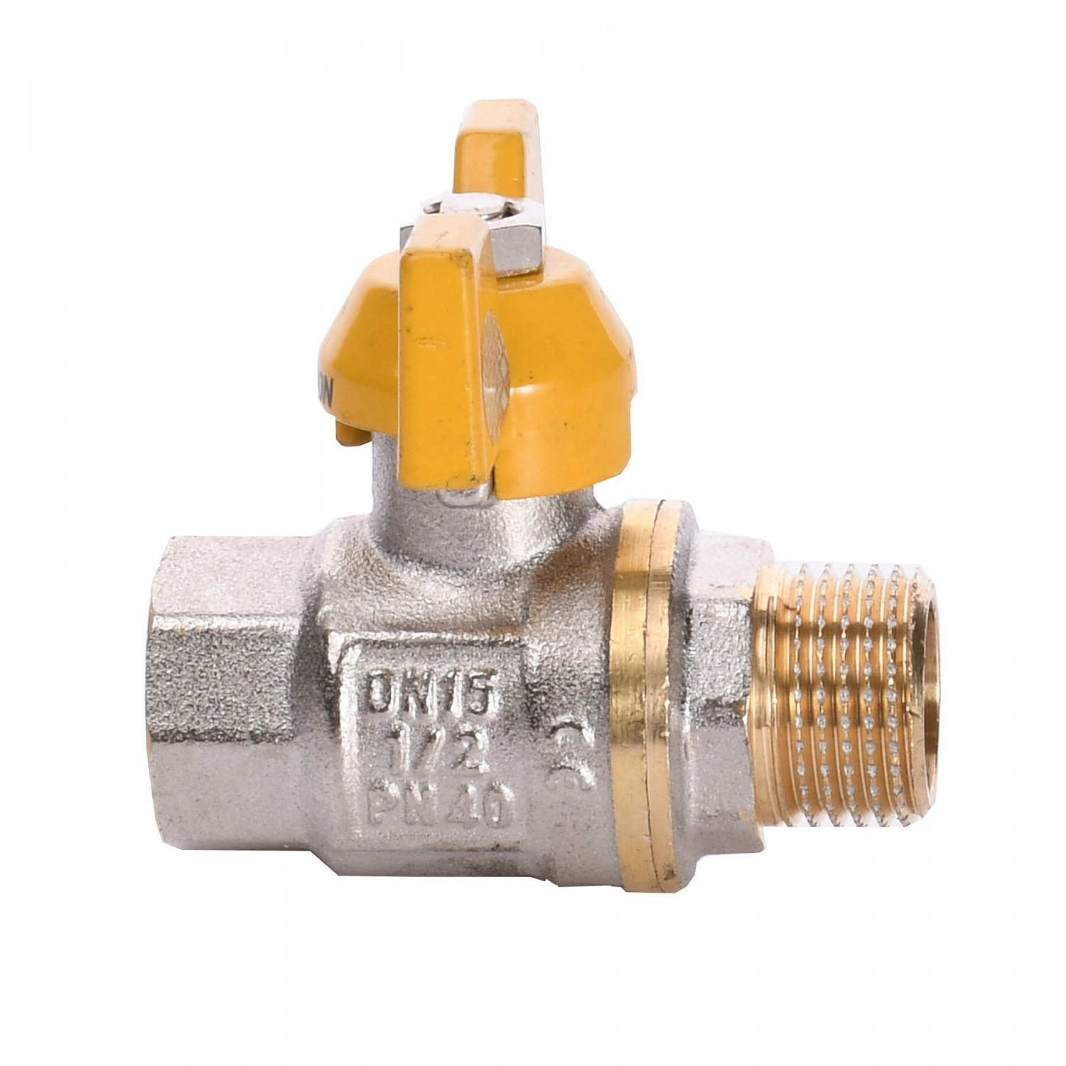 Кран кульовий прямий SOLOMON 1/2″ ЗВ ЖБ PN40 B1008 в інтернет-магазині Yago