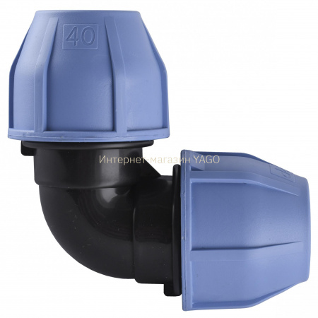 Коліно ПНД Vsplast  40*40 **  4001 в інтернет-магазині Yago