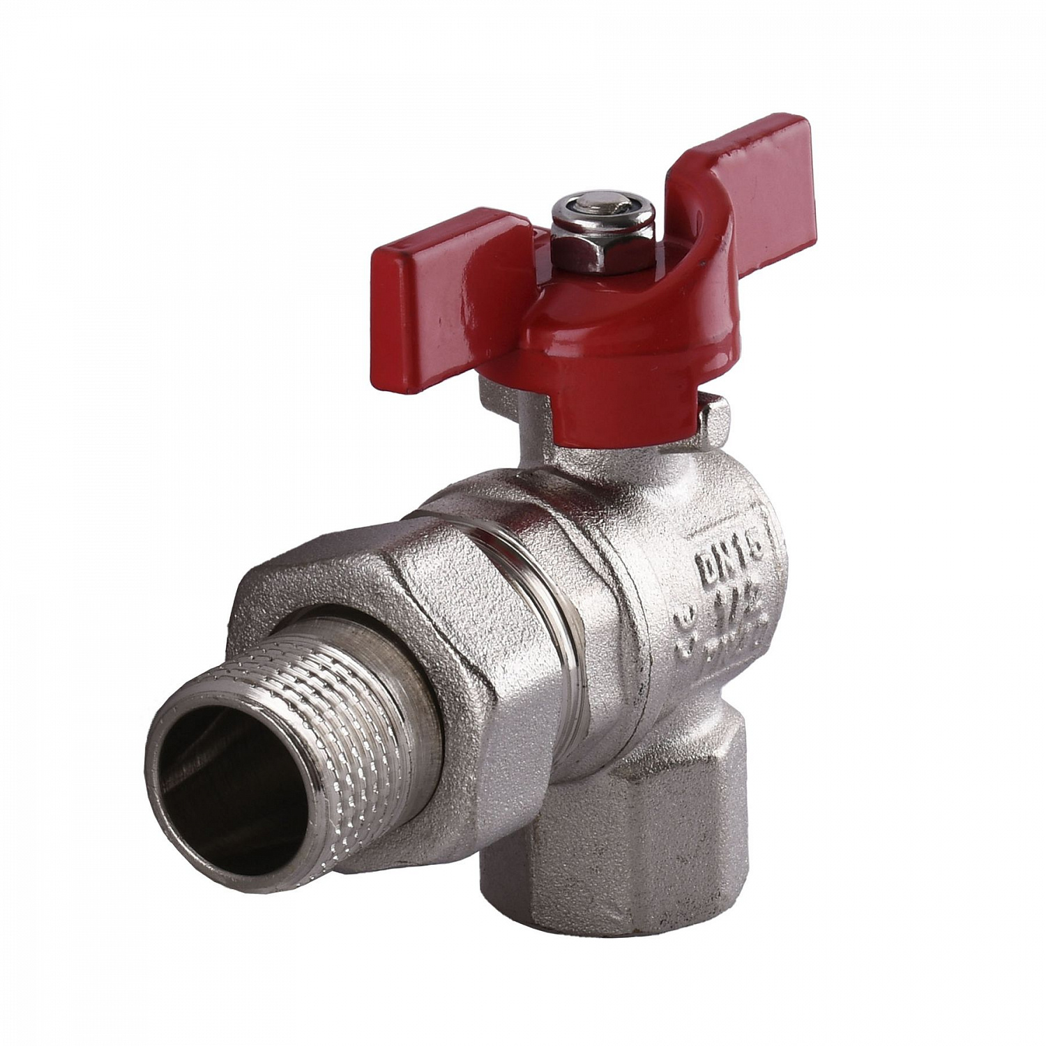 Кран кульовий кутовий з американкою SELBA  1/2″ SL1543 в інтернет-магазині Yago