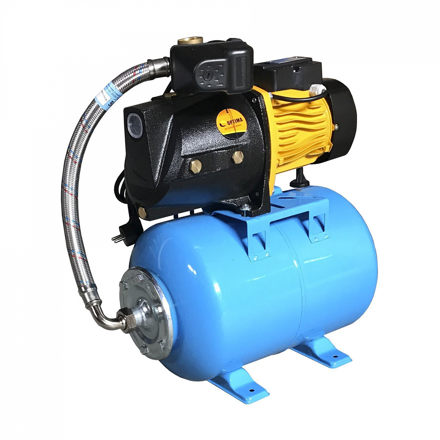 Насосна станція Optima JET100-PL-24 1,1кВт чавун довгий на гребінці в інтернет-магазині Yago