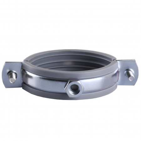 Хомут в зборi CR  2″ (59-65мм) з гвинтом-шурупом 8*100 та дюбелем в уп., сірий в інтернет-магазині Yago