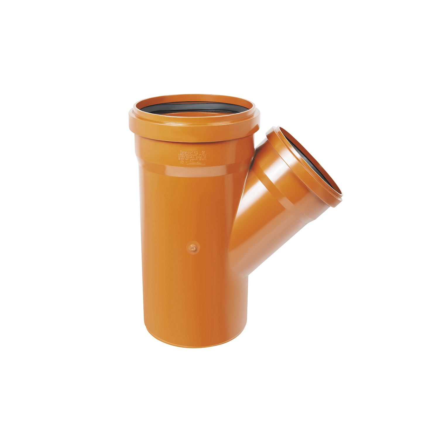 Трійник каналізаційний Ostendorf KG 250х200х250, 45° в інтернет-магазині Yago