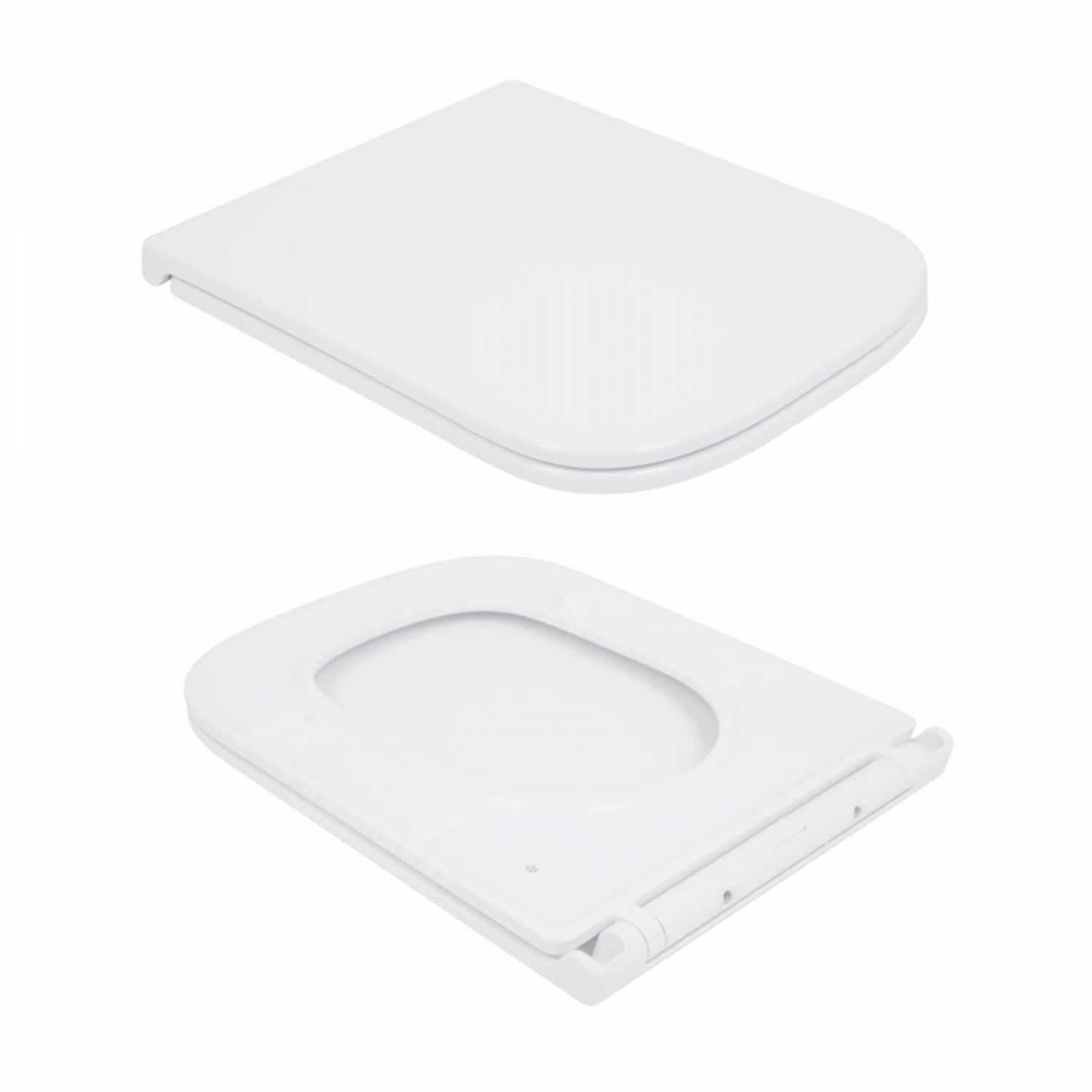 Унітаз підлоговий Qtap Tern Ultra Quiet безобідковий з сидінням Soft-Close QT17222175AUQ1W White