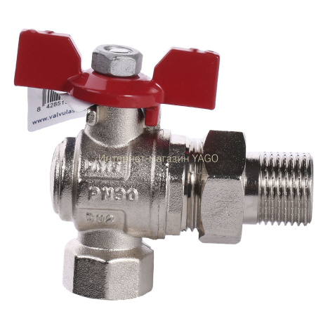 Кран кульовий кутовий з американкою ARCO 1/2″ SENA 154303 в інтернет-магазині Yago