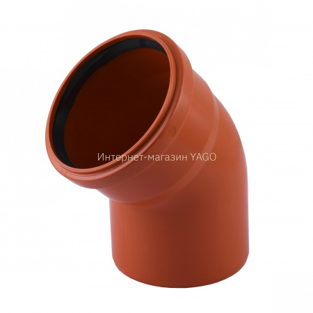 Коліно VSplast 160x30° зовнішнє в інтернет-магазині Yago