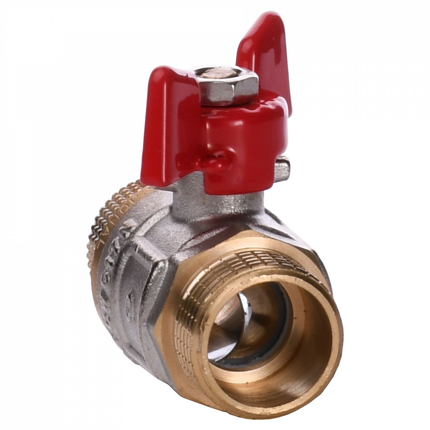 Кран кульовий прямий Q PROFESSIONAL  3/4″ ЗЗ КБ PN40 Q153 в інтернет-магазині Yago