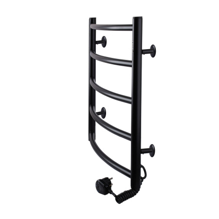 Рушникосушарка UNIO LD ER 500-500-5 BLK Драбинка Дуга електро чорна в інтернет-магазині Yago