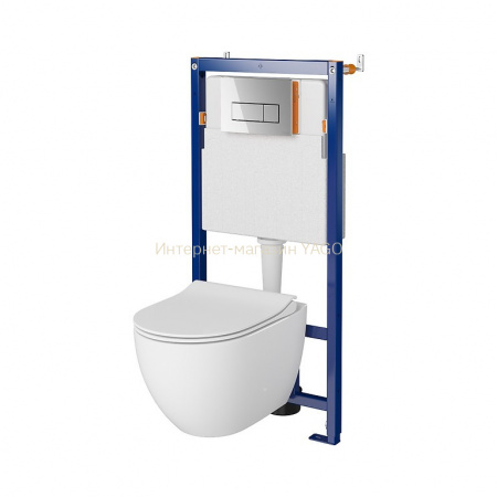 CET В603  ІНСТ СИС-МА TECH LINE OPTI ZEN  CLEAN ON сид.дюр ліфт  кнопка OPTI  В1 хром блиск