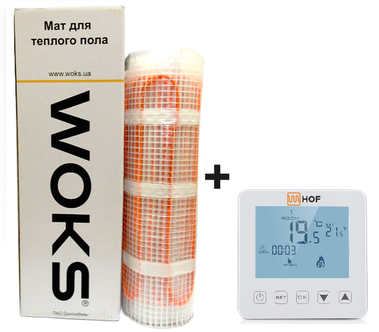 Нагрівальний мат Woks 160 -2,0 m²/320W | Купити в інтернет-магазині Yago