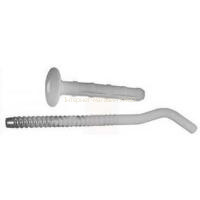 Кронштейн секційного радіатора 8х170мм білий з дюбелем в інтернет-магазині Yago