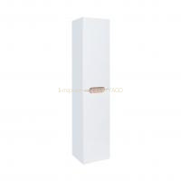 Пенал підвісний Qtap Virgo 350х1600х316 White/Whitish oak з кошиком для білизни QT1876PP1651KRWWO
