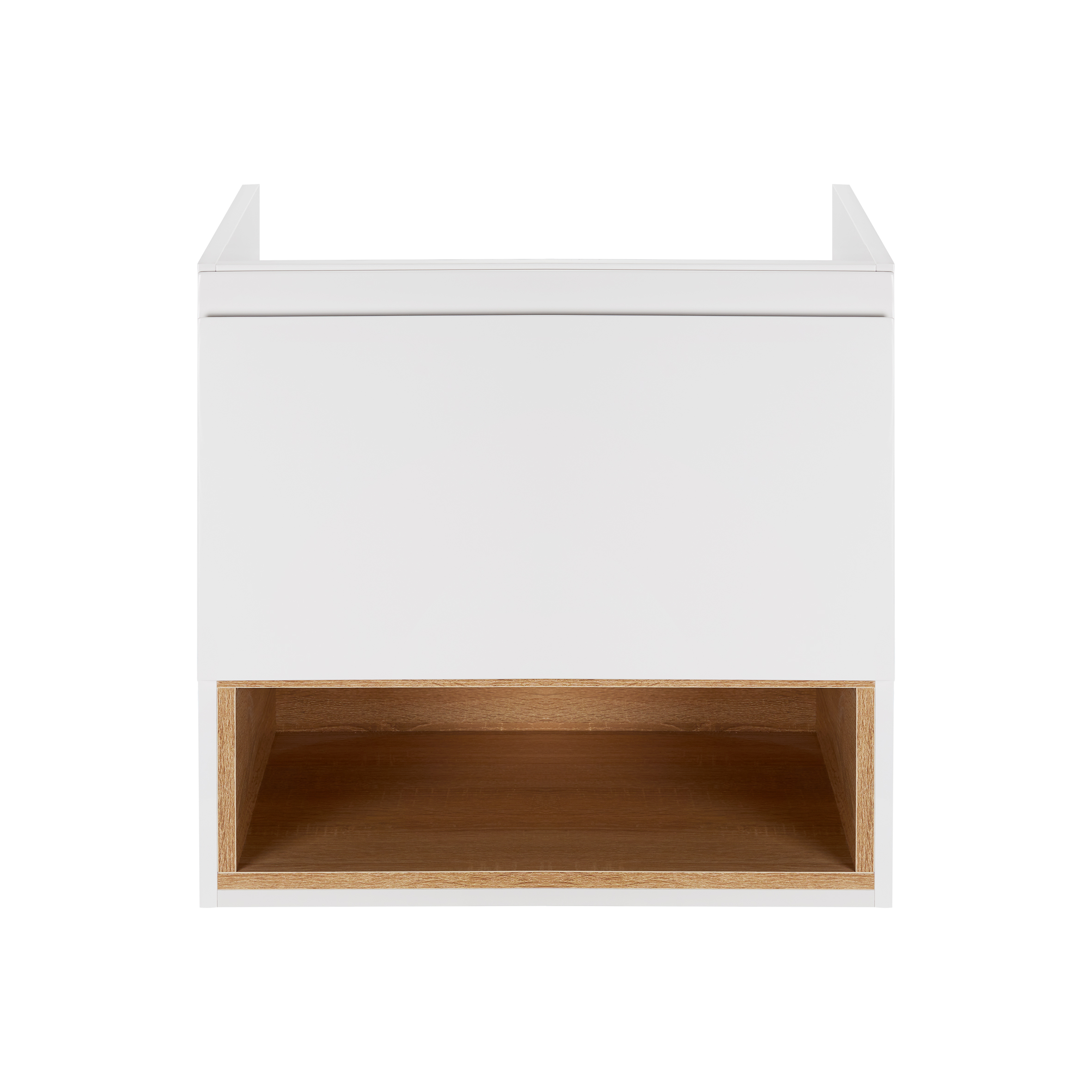 Тумба підвісна Qtap Robin 600х580х437 White/Whitish oak QT1374TPВ6001WWO