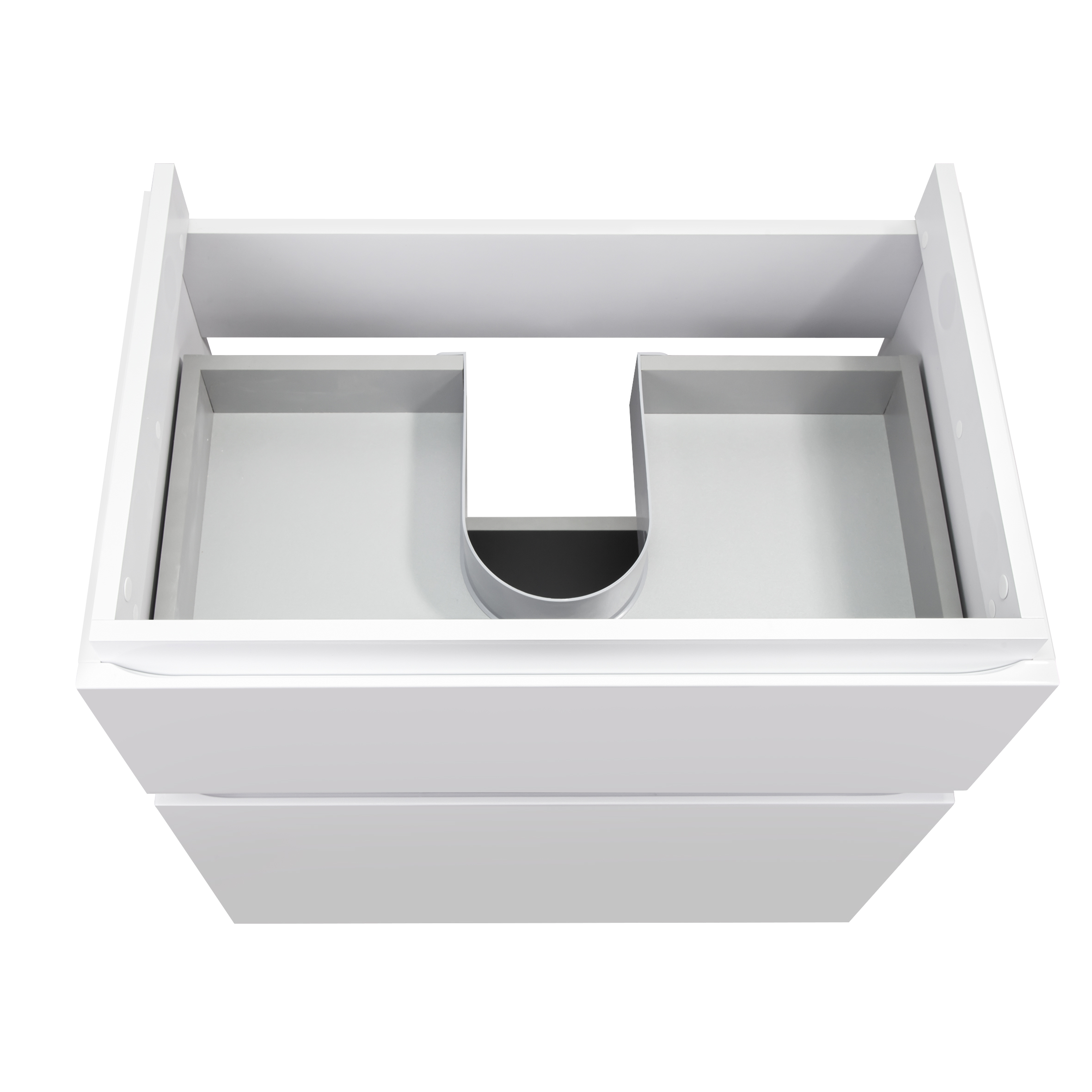 Комплект Qtap Albatross 810х825х460 White тумба підлогова +  раковина урізна  QT0171TN800D3080CW