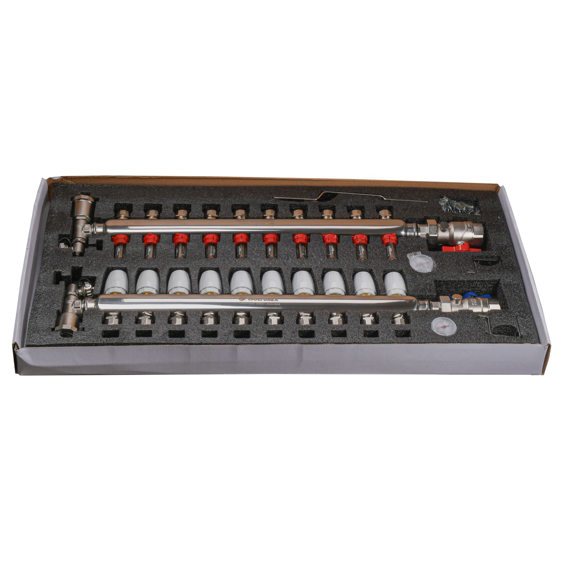 Колекторна система ISOLTUBEX INOX AISI-304 CO10  (1″х10)