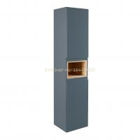 Пенал підвісний Qtap Robin 350х1650х316 Graphite/Whitish oak QT1376PP1652RGWO