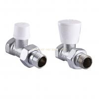 Набір Крани радіаторні прямі ARCO 1/2″ подача + зворотка  KC013 KCM13 в інтернет-магазині Yago