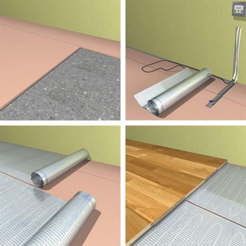 Алюмінієвий нагрівальний мат In-Term AFMAT 300-2.0